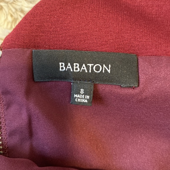 Aritzia Babaton Burgundy Dress - Picture 3 of 4